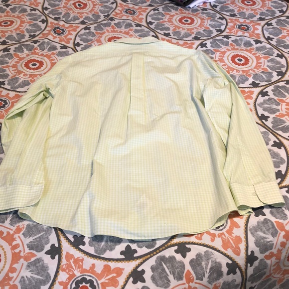 Brooks Brothers Dress Shirt 16-35 Celadon Non-iron - Picture 5 of 5